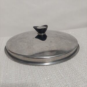 Vintage Regal Ware Stainless Steel Lid 9.5" For Frying Pans